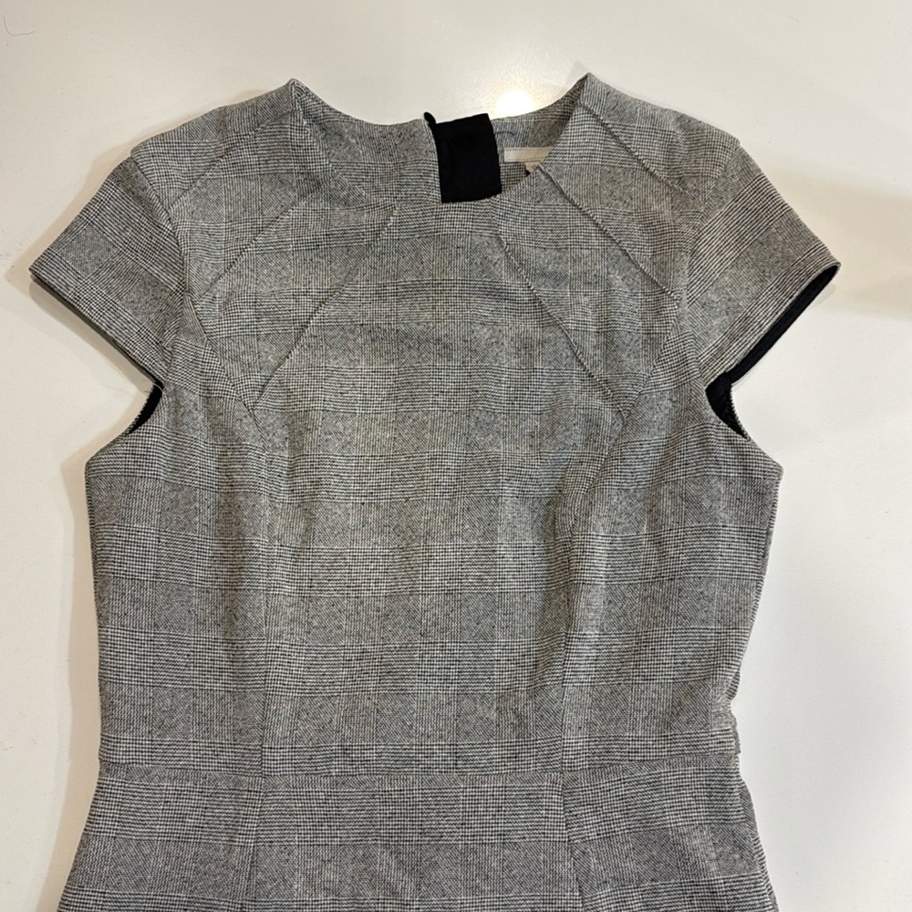 H&M Mid Length Tweed Pattern Dress - Size 6